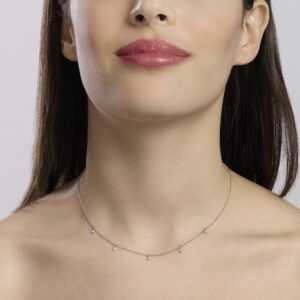 Codice: 553812Girocollo con punti luce in diamanti lab-grown 0,035 carati MY DIAMOND