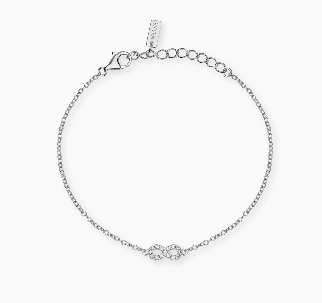 Codice: 534177
Bracciale con infinito e diamanti lab-grown 0,009 carati MY DIAMOND