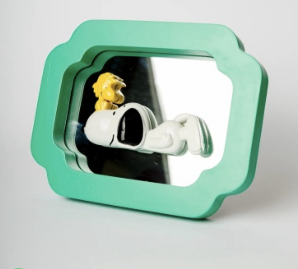 Blogo Frame Snoopy sdraiato Woodstock